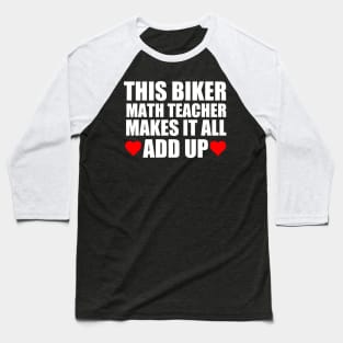 Biker Baseball T-Shirt